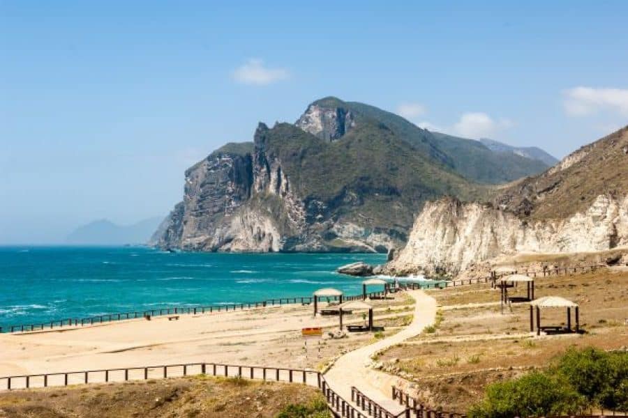 Salalah City marneef- Beach of Oman